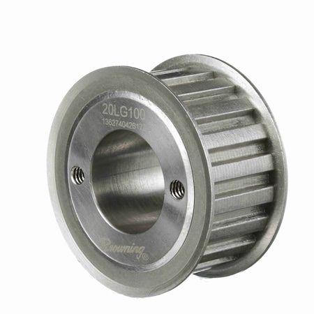 Browning Steel Bushed Bore Gearbelt Pulley - 20LG100;BRO 20LG100